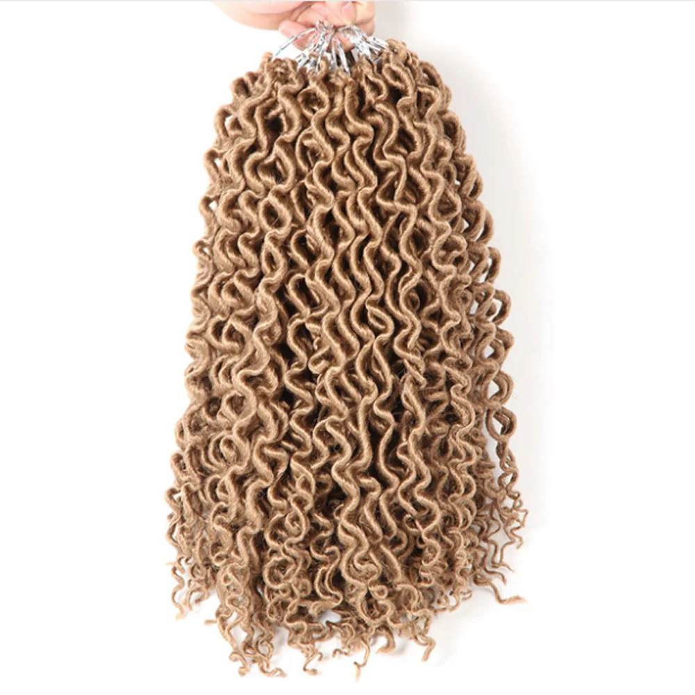 African Extension Jumbo Braiding Braid wave faux locs Synthetic Micro Kinky Twist Hair