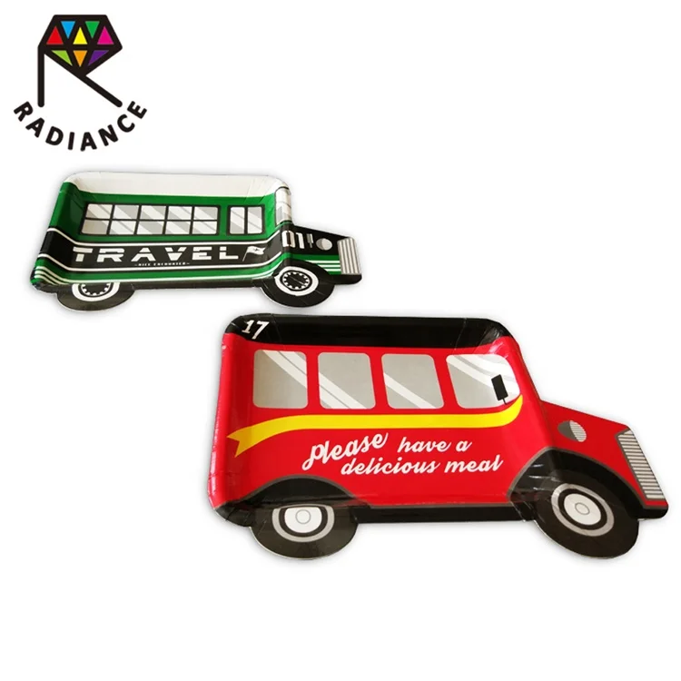 
2*21*18cm Animal Shape Paper Plate 