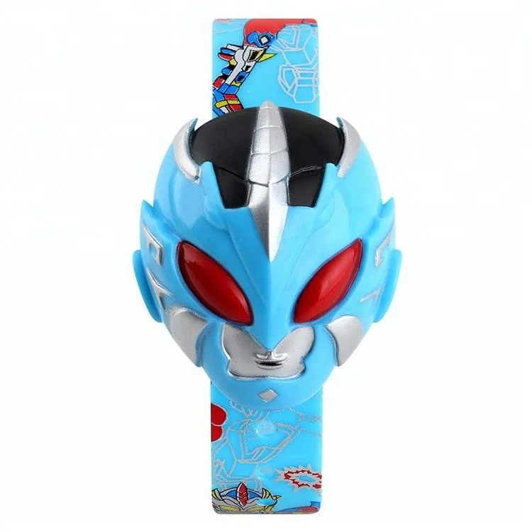 Cool fashion promotion gifts kids led watches supermen