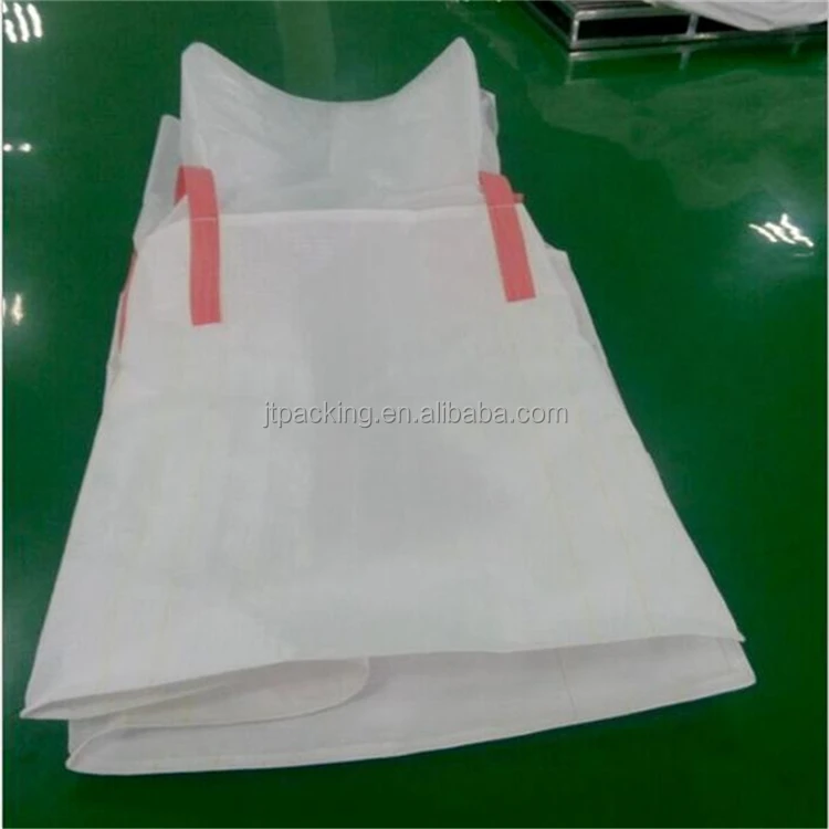 uv coated 1900L pp jumbo bag FIBC bags flexible intermediate buck containers with square style for 1000kg mine pigment paint