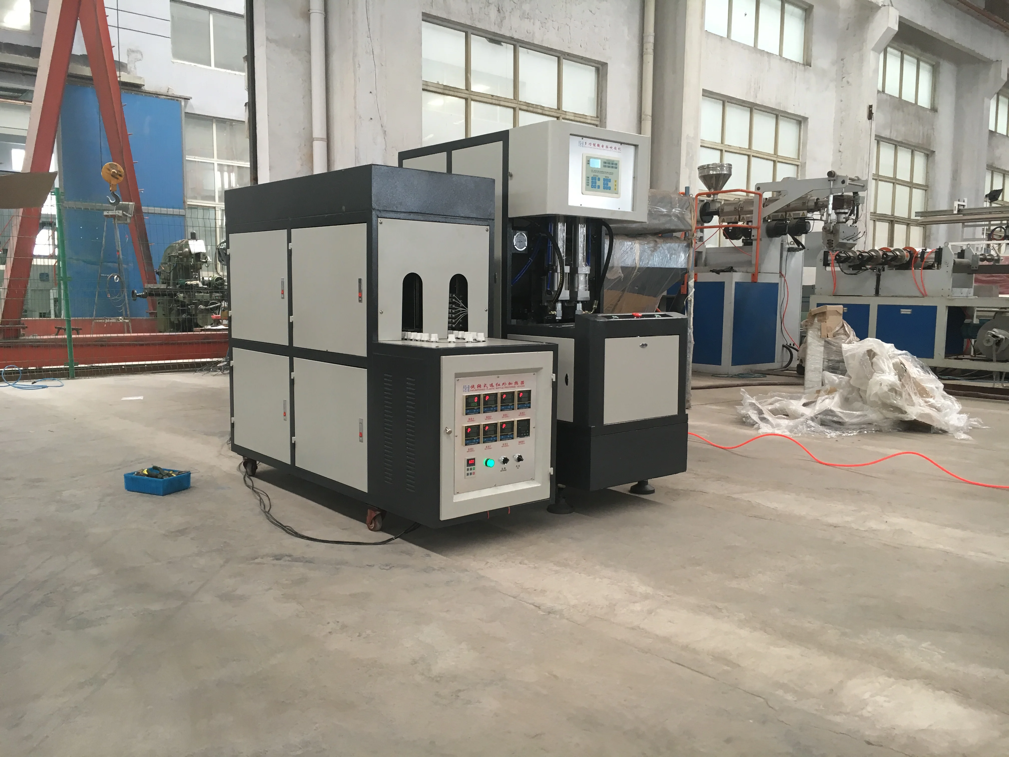 Semi Auto Bottle Blowing Mold Machines and spare parts required