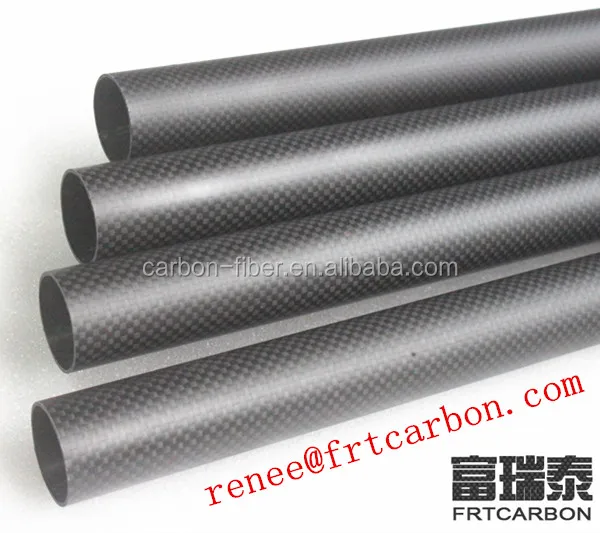 wholesale: 25x23x1000 3K woven carbon fiber tube