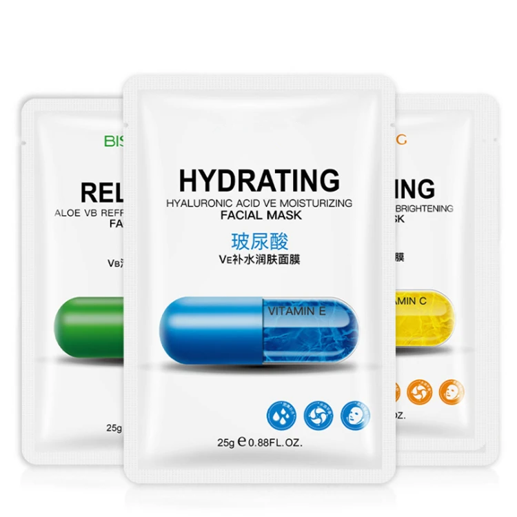
Mask Facial Natural Hyaluronic Acid Vitamin E Moisturizing Facial Mask Korean Facial Mask 