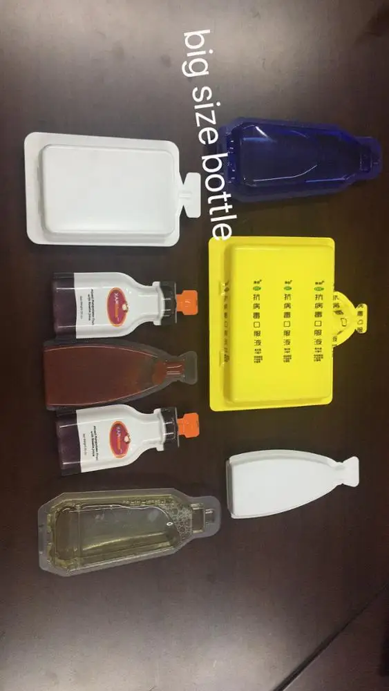 New Pharmaceutical Perfume Liquid Oil Plastic  Ampoule Forming Filling And Sealing Machine