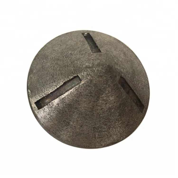 China Manufacturer custom made Diamond glass grinding head with slot