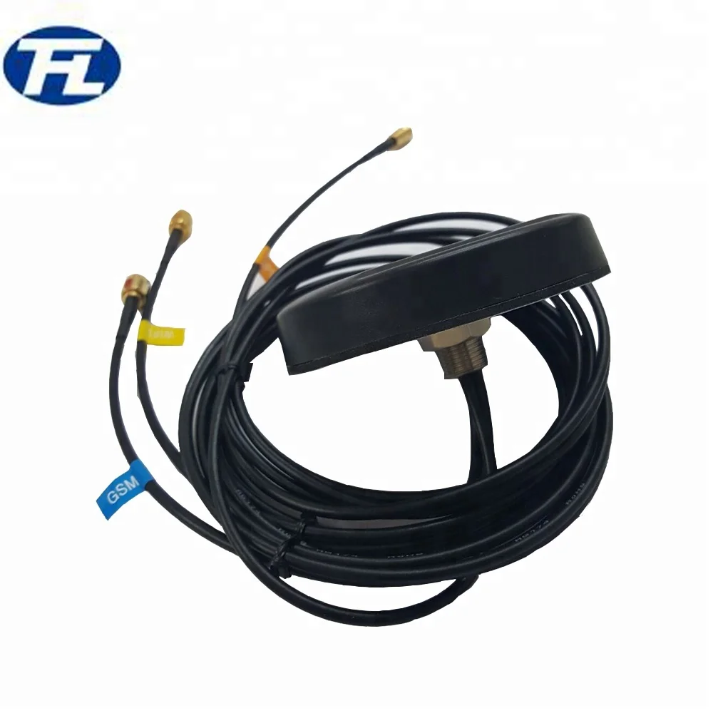 (manufacturer) high gain external gps gsm wifi 3 in 1combo antenna