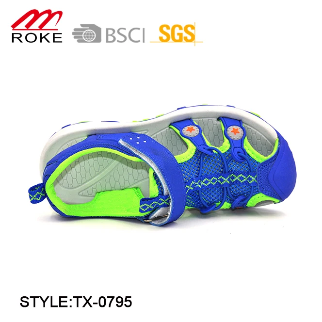 Closed Toe Children Athletic Beach Shoes Sports Sandals For Little Kid