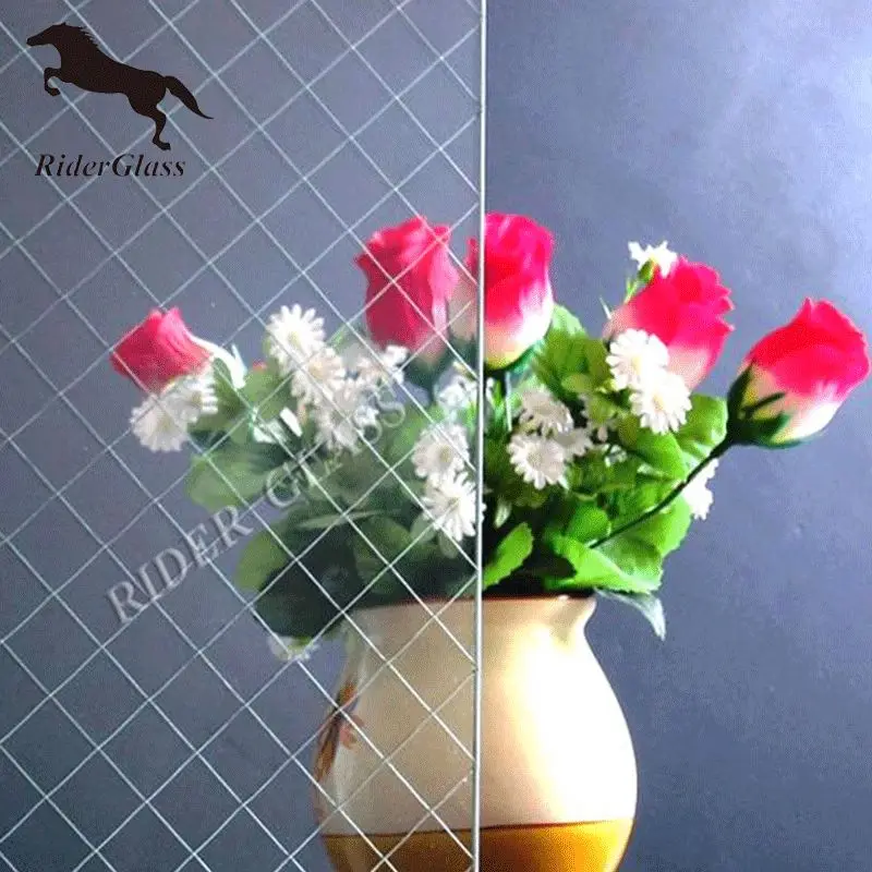 4-19mm AM-21 Decorative Acid Etched Frosted Art Architectural Glass