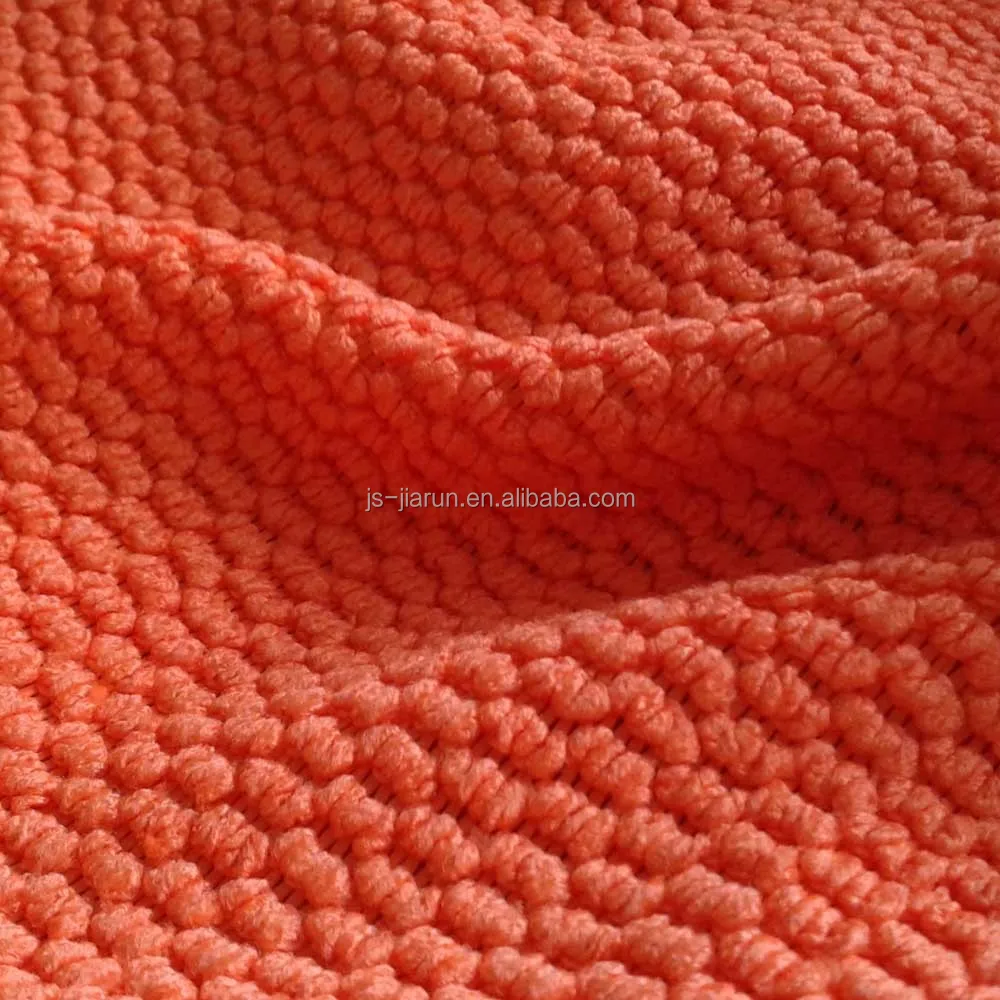 
Excellent Cleaning Ability microfiber terry towel rags fabric 