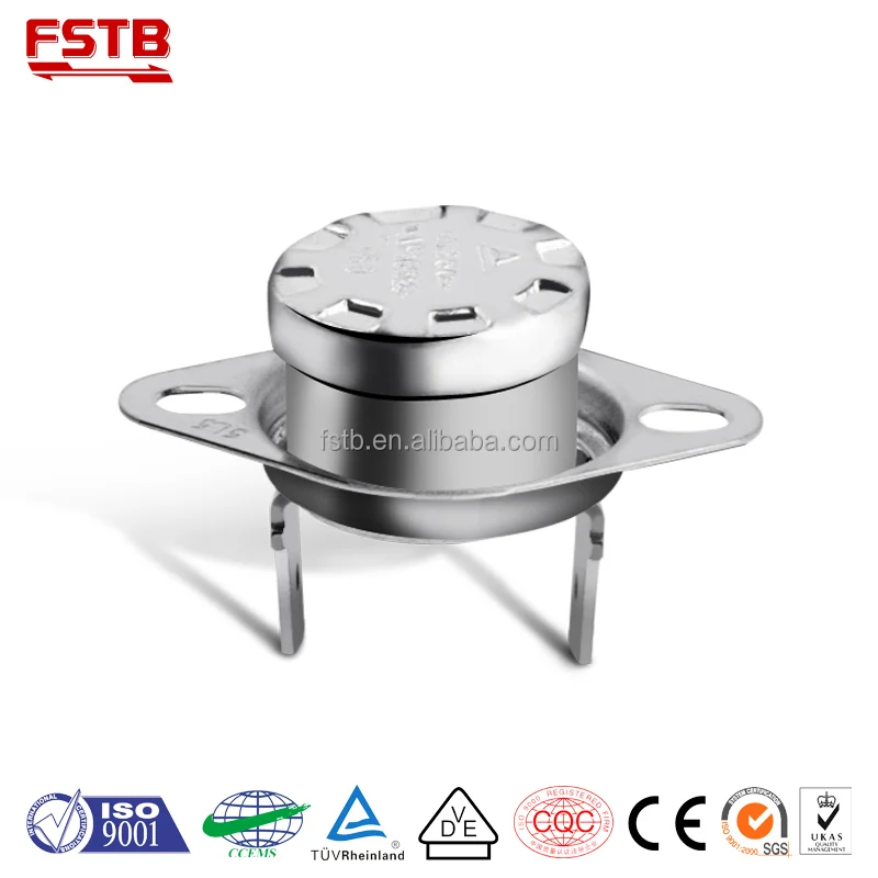 FSTB KSD301 thermostat 250v/10a thermo fuse for hair dryer