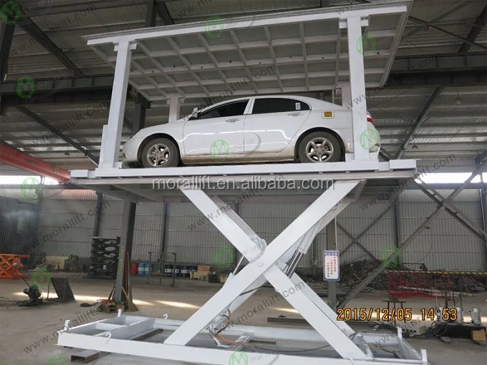 3T 3m Underground Parking Car Scissor Lift
