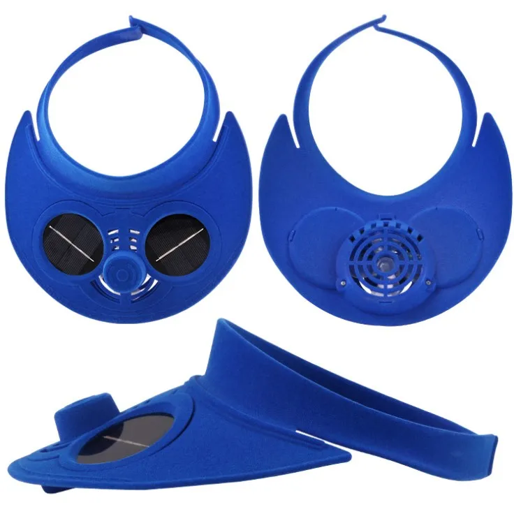 New factory hot sale new fashion solar fun sun visor cap  sunvisor solar cap