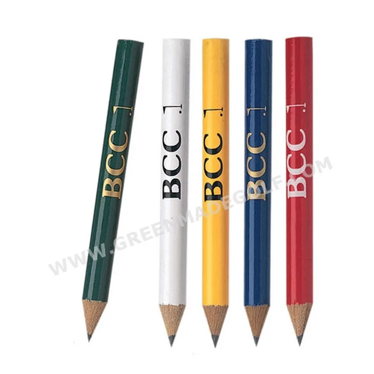 3.5 inch HB & 2B personalized pencils,wooden pencil