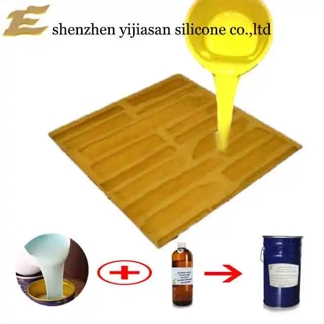 rtv-2 liquid condensation cure silicone rubber for culture stone molds making