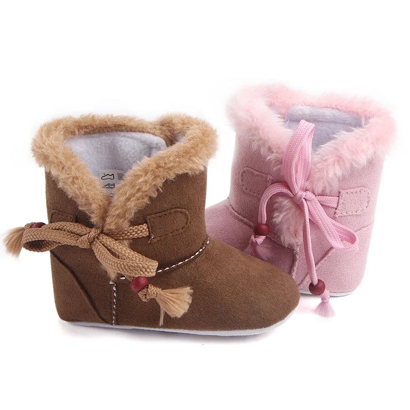 Производитель, мягкая подошва, теплые детские зимние сапоги для девочек