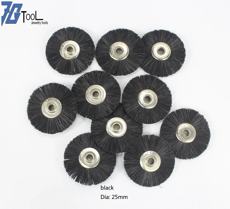 Jewelry Dental Polishing Brush without Shank 19 mm 22 mm 25 mm, Cleaning Rotary Brush