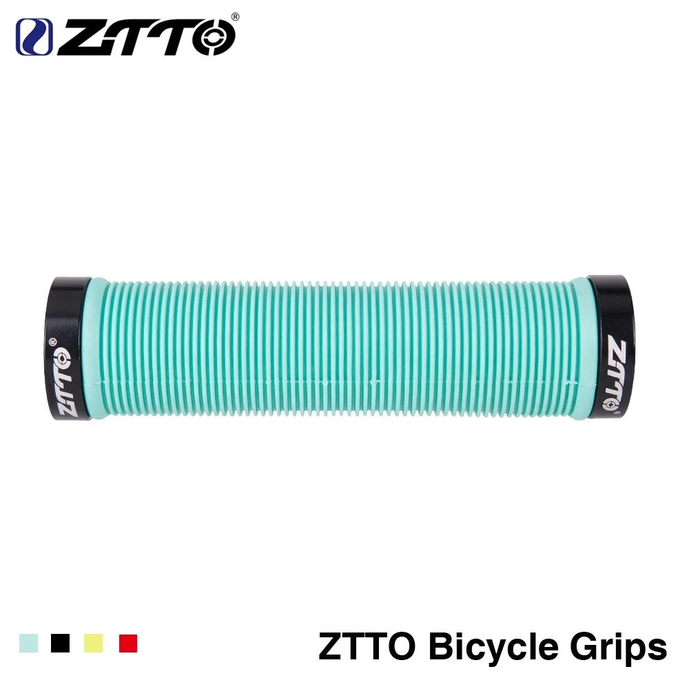 
ZTTO Mountain Bike Road Bicycle Parts Silicone Gel Lock on Anti Slip Handlebar Grips 