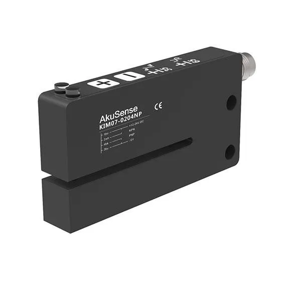 Chinese factory Akusense economic photoelectric sensor to detect label and sticker labels sensor