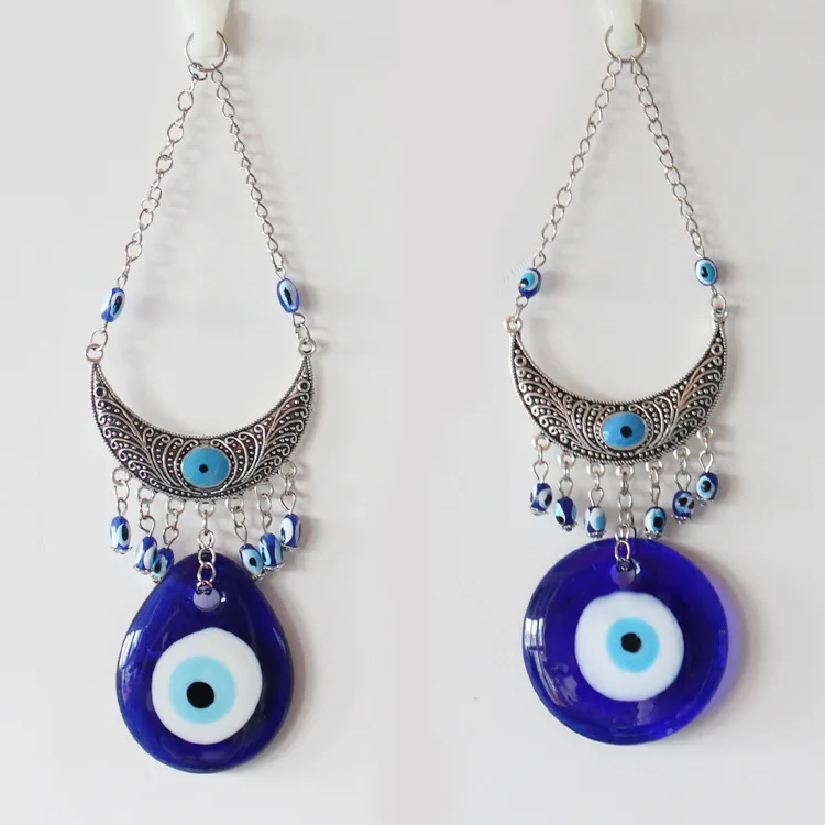 Hot-Sale Turkish Blue Evil Eye Hanging Wall Hanging for Home Decoration with Wholesale