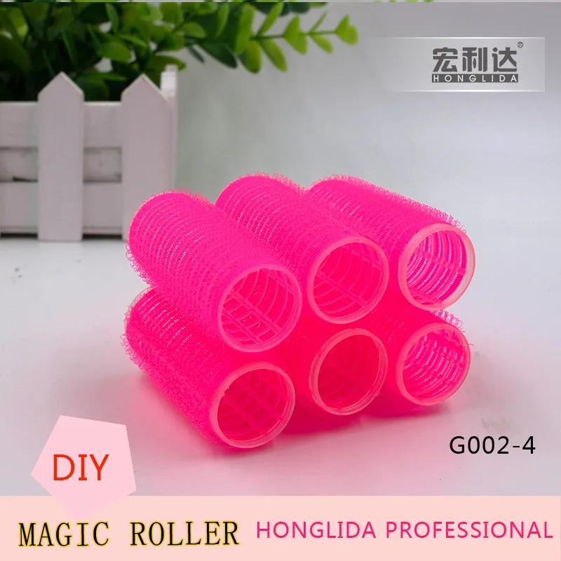 China low price magic professional plastic hair roller
