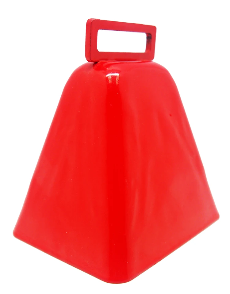 
wholesale 3.3 inch iron cow bell noise maker with custom logo football/basketball/cycling <strong><span style=