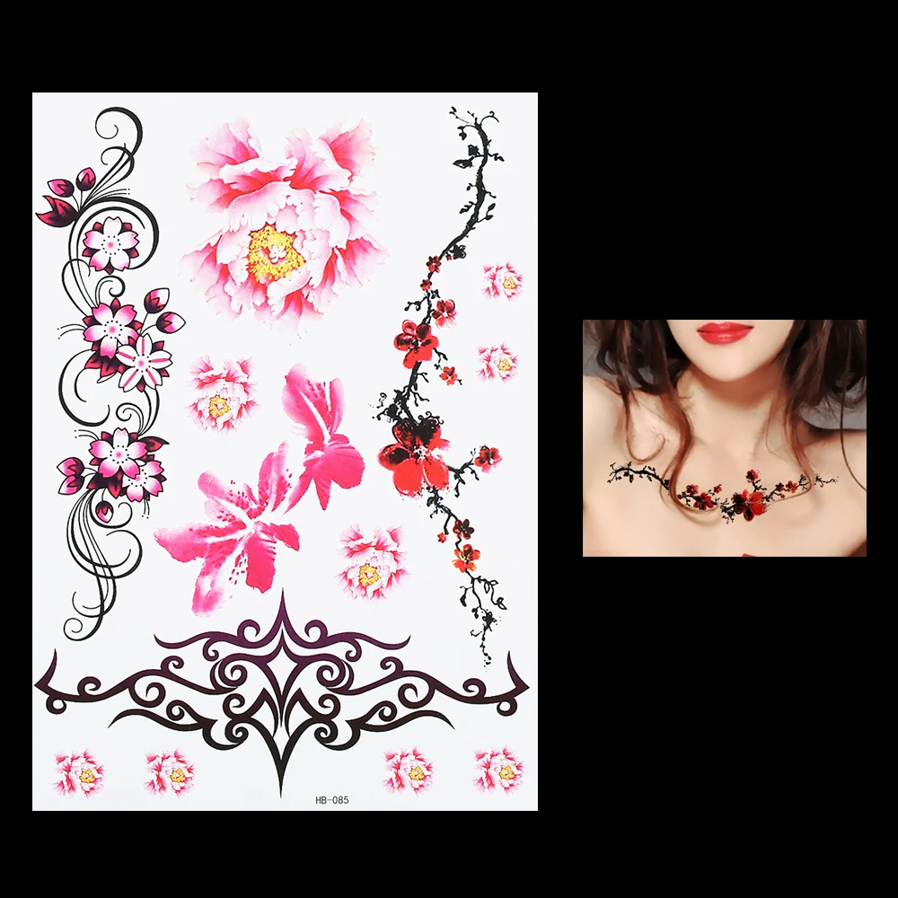 
CreateTribal Eagle Body GlitterTattoo Sticker For Men 