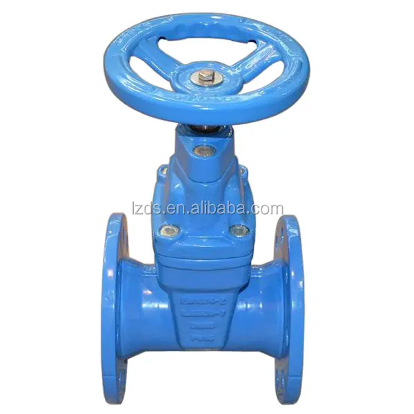 Flanged End BS5163 PN16 ductile cast iron 6 Inch gate valve sluice valve