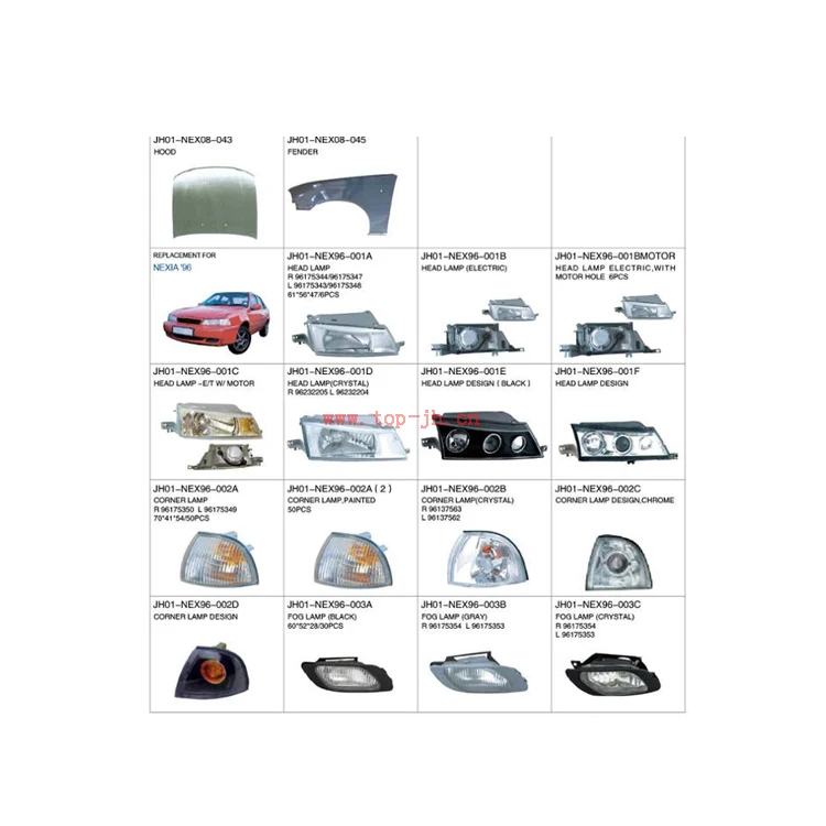 Автозапчасти CARVAL/JH/AUTOTOP для DAEWOO NEXIA 1996