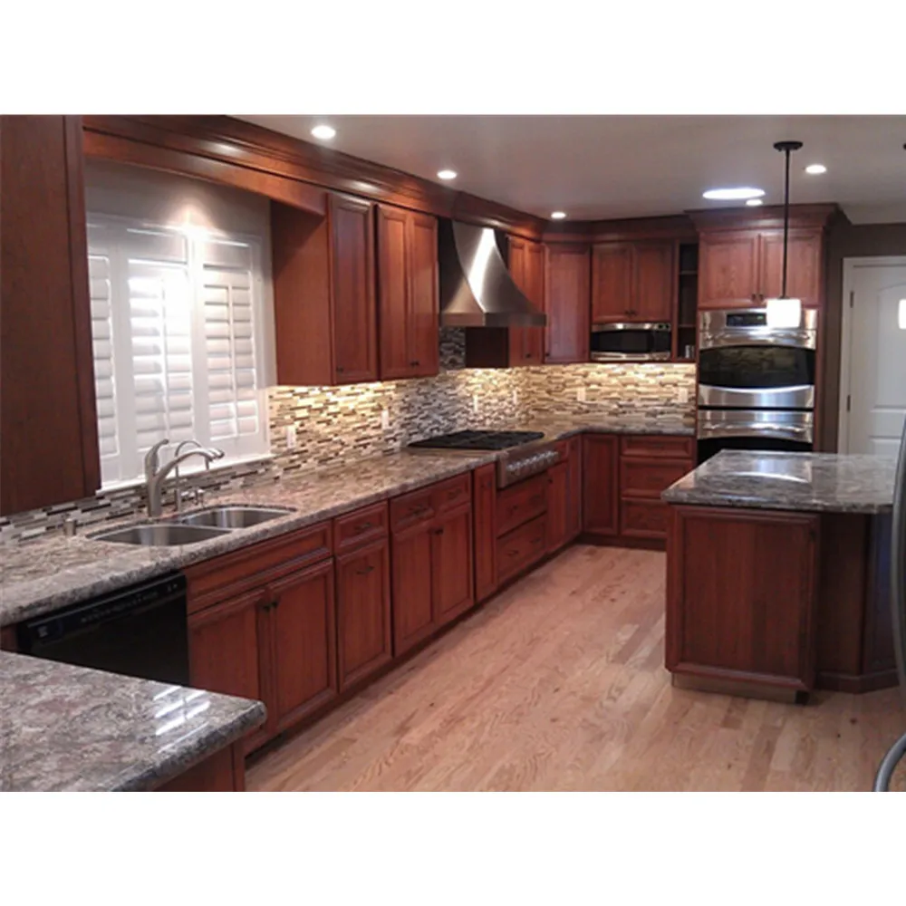 Кухонный шкаф из Таиланда, древесины дуба, клена, вишни