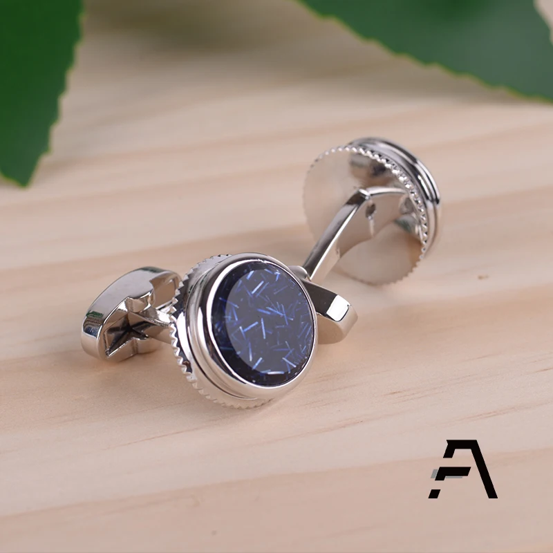 Акриловые Синие запонки