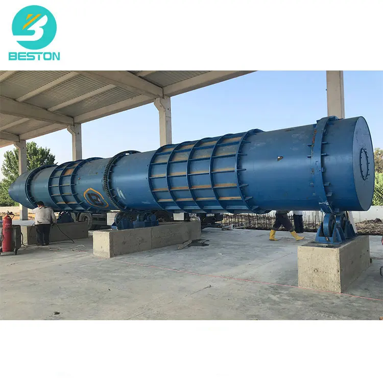 Beston BST-10 1-2T/H Sawdust Carbonization Furnace to Charcoal carbonization machine