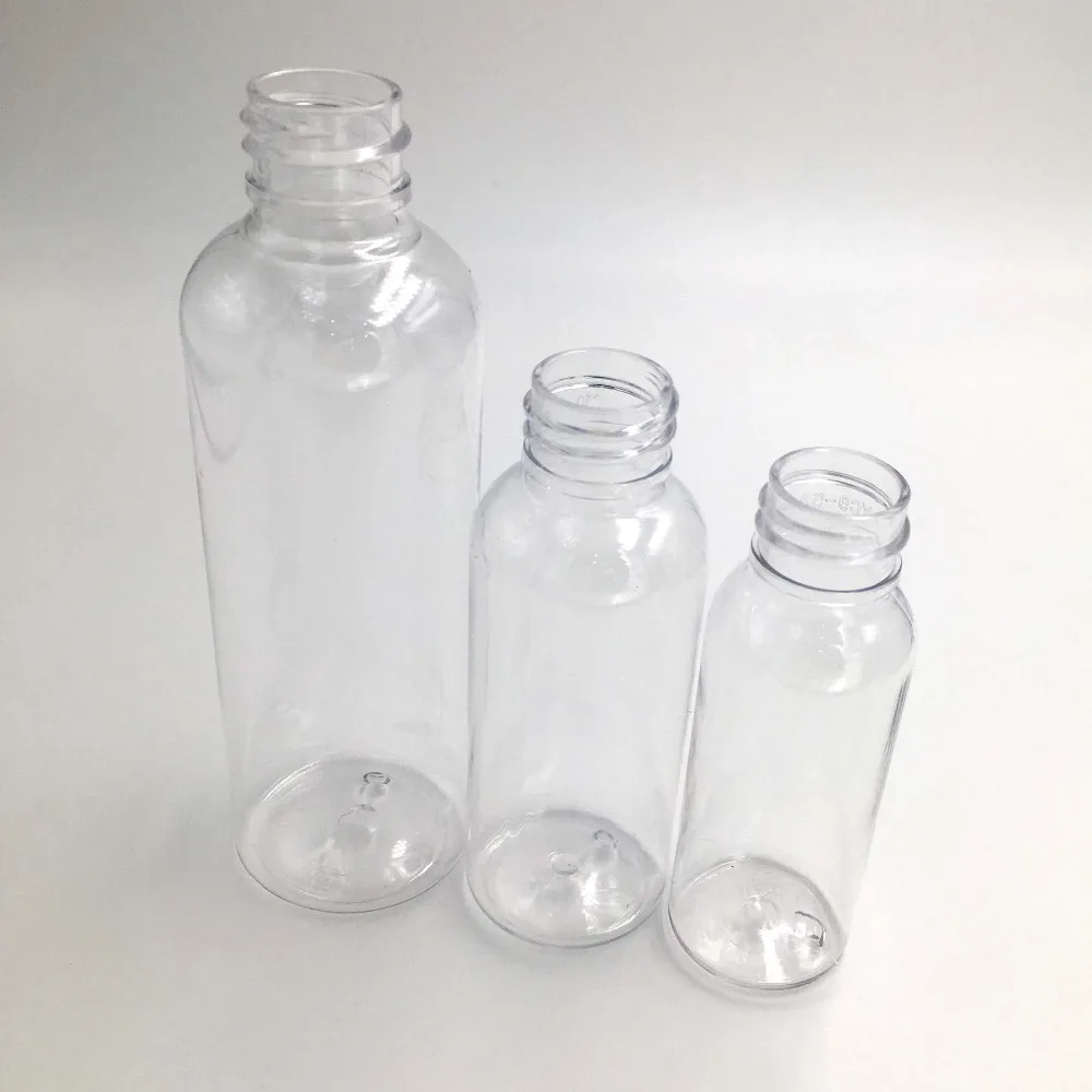 china factory price plastic PET Bottle 50ml 60ml 100ml
