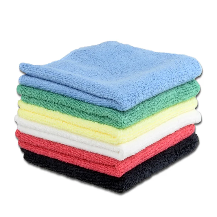 Eco-Friendly custom logo micro fiber car cleaning cloth towel