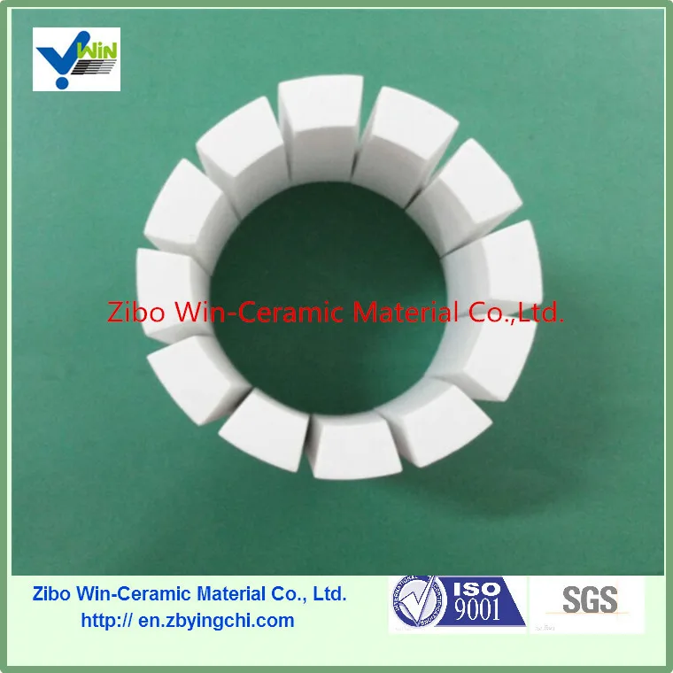 95% глинозема подкладка циклона плитки в рудных полезных