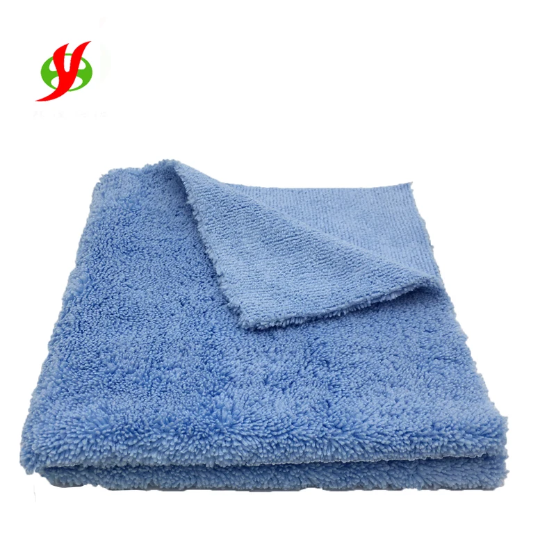 Attractive long and short terry microfiber towel