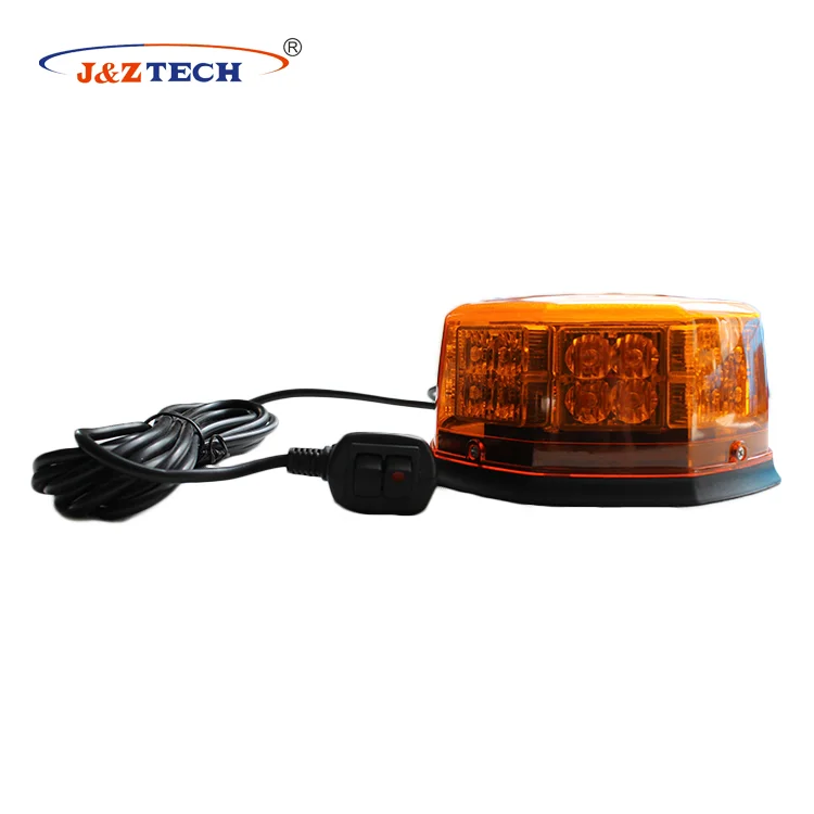 Amber High Quality Super Bright LED Strobe Vehicle Beacon Light for Vehicle