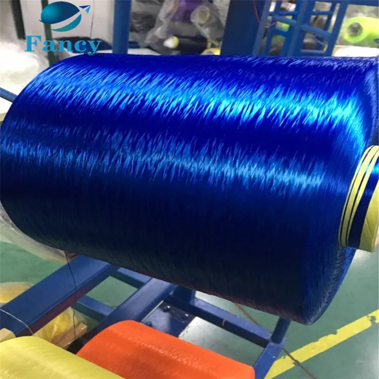 Высокое качество DTY Пряжи дешевой цене 300/96 полиэстер пряжа dope окрашенные цвет