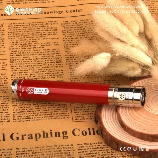 
Hookah Pen 2200mah Wholesale pen ego II twist 2200 mah long lasting one week ego battery 