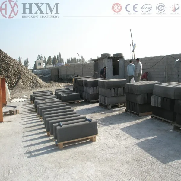 Машина для изготовления бетонных пустотелых блоков