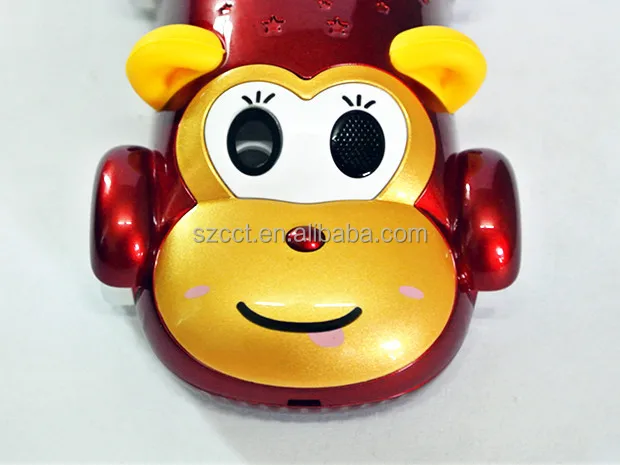 
Dual Sim Card latest Cute Monkey Style bar phone for children mobile phone safety cell phone for kids CCT-K8 