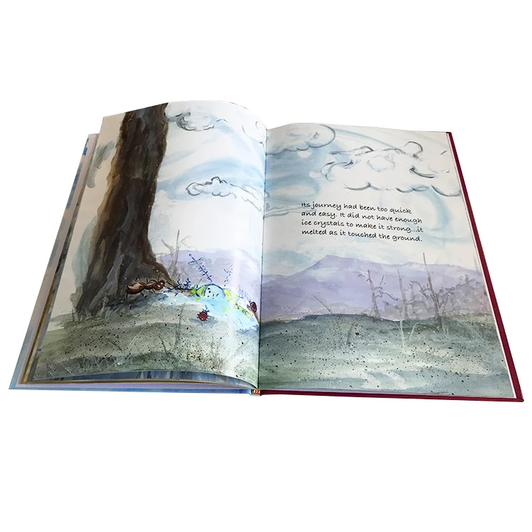 Пользовательский полноцветный дизайн печать книг в твердом переплете