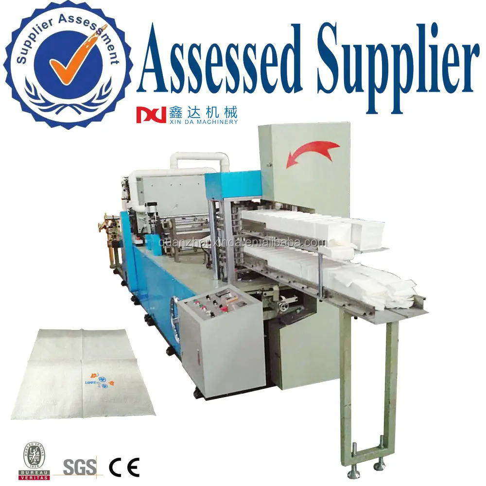 Ткани салфетки бумажные высокоскоростная автоматическая преобразовать машина
