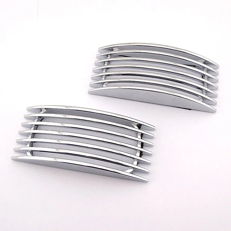 Car body wholesale classic car parts abs chrome plating side fender indicator marker light cover chrome trims kits