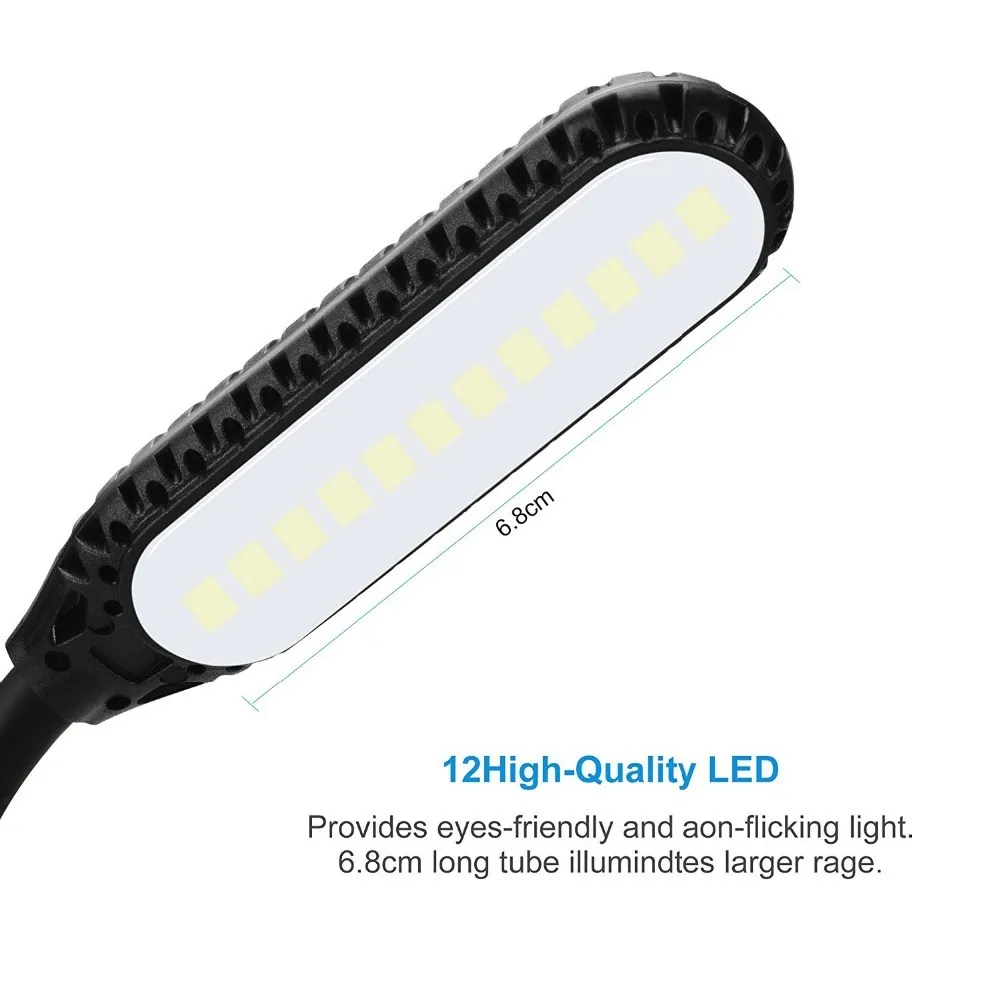 Shenzhen YALA Led Clip Book Light with USB chargeable