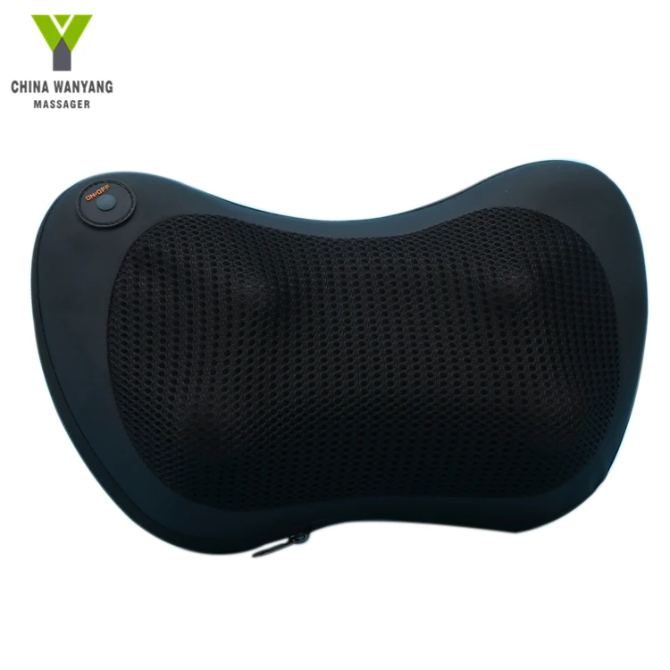 Full Body Head Back Neck Rolling Kneading Rechargeable Massage Pillow