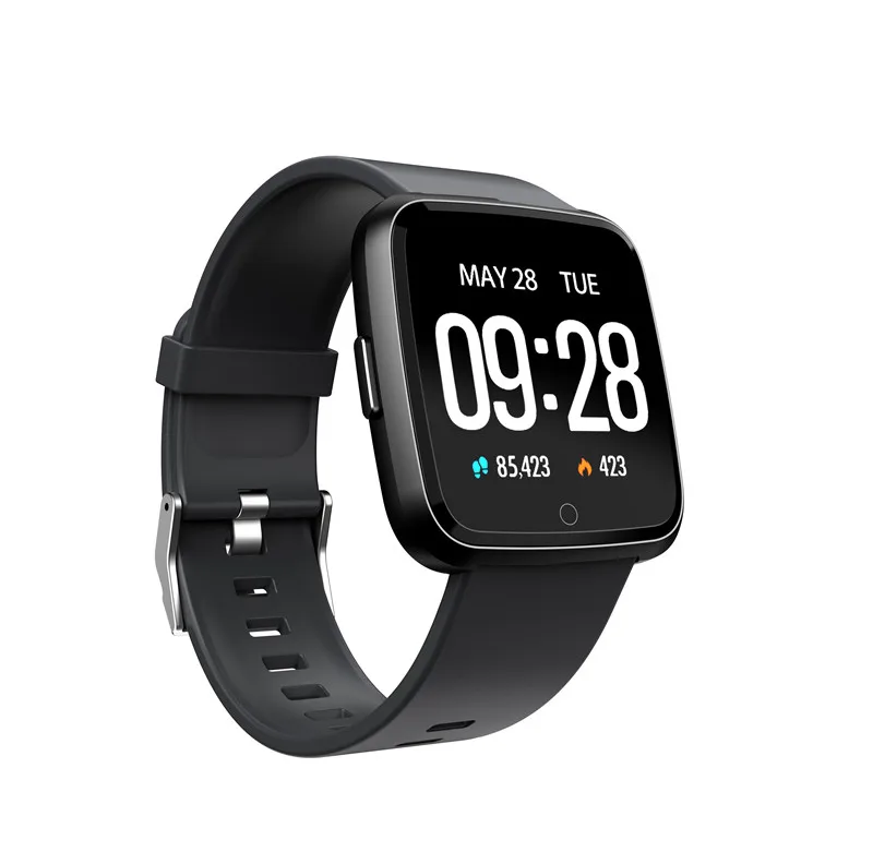 
Y7 dynamic heart rate monitoring smart watch fitness tracker dafit app 