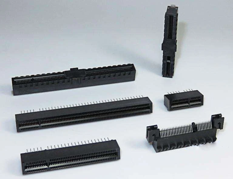 1.0mm PCI Express Card Slot Connectors