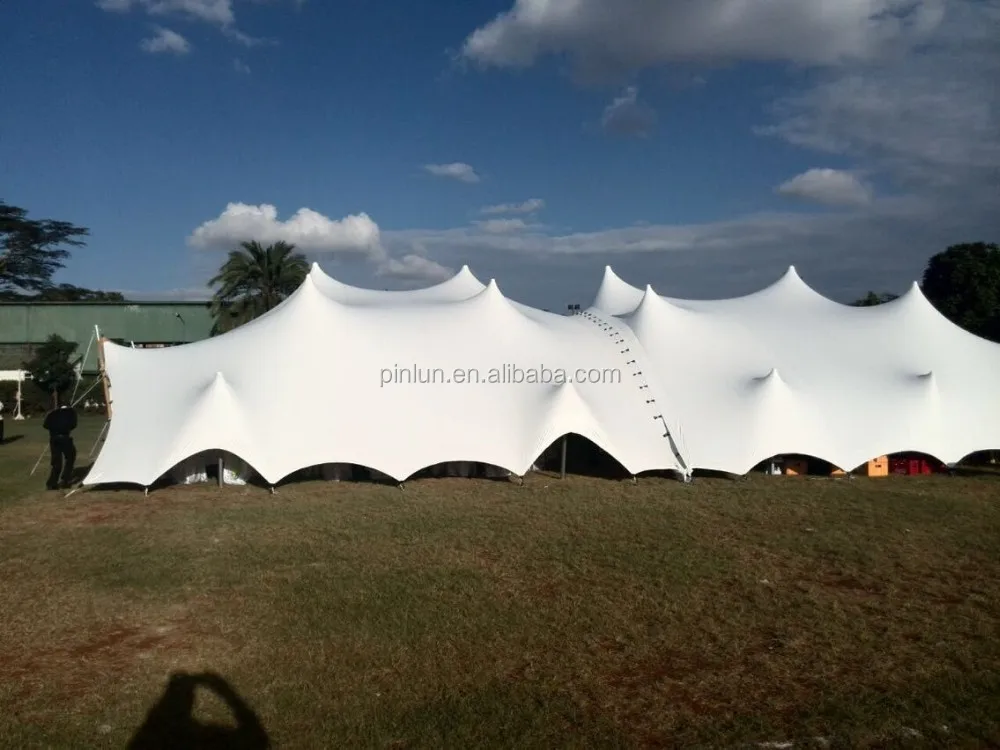 Waterproof stretch tent fabric for outdoor Wedding/Camp/tent