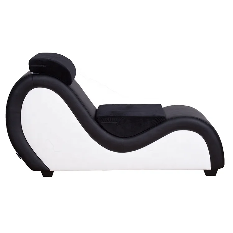  Black and White Sex Chair For