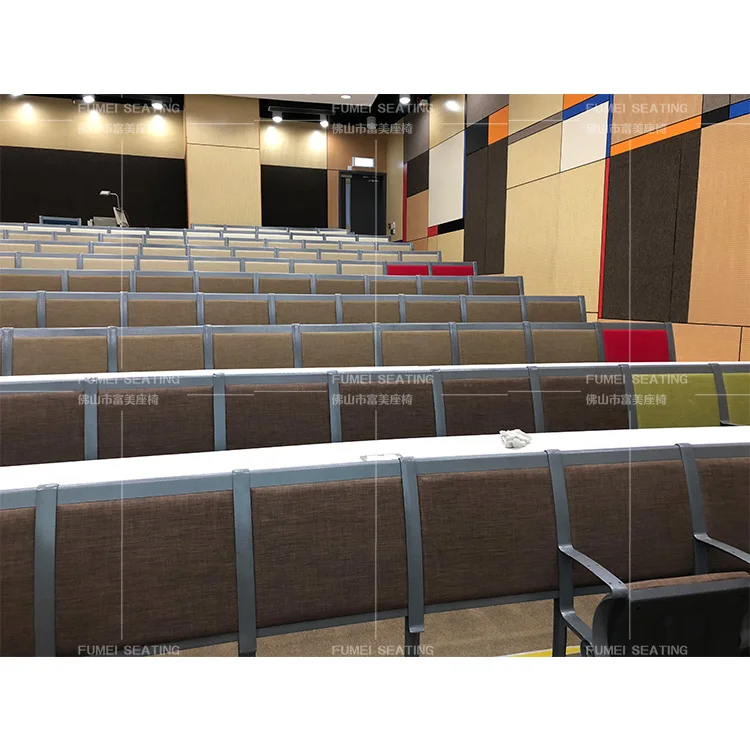 School Furniture University Classroom Desk Chair Fixed School Furniture Classroom University Furniture